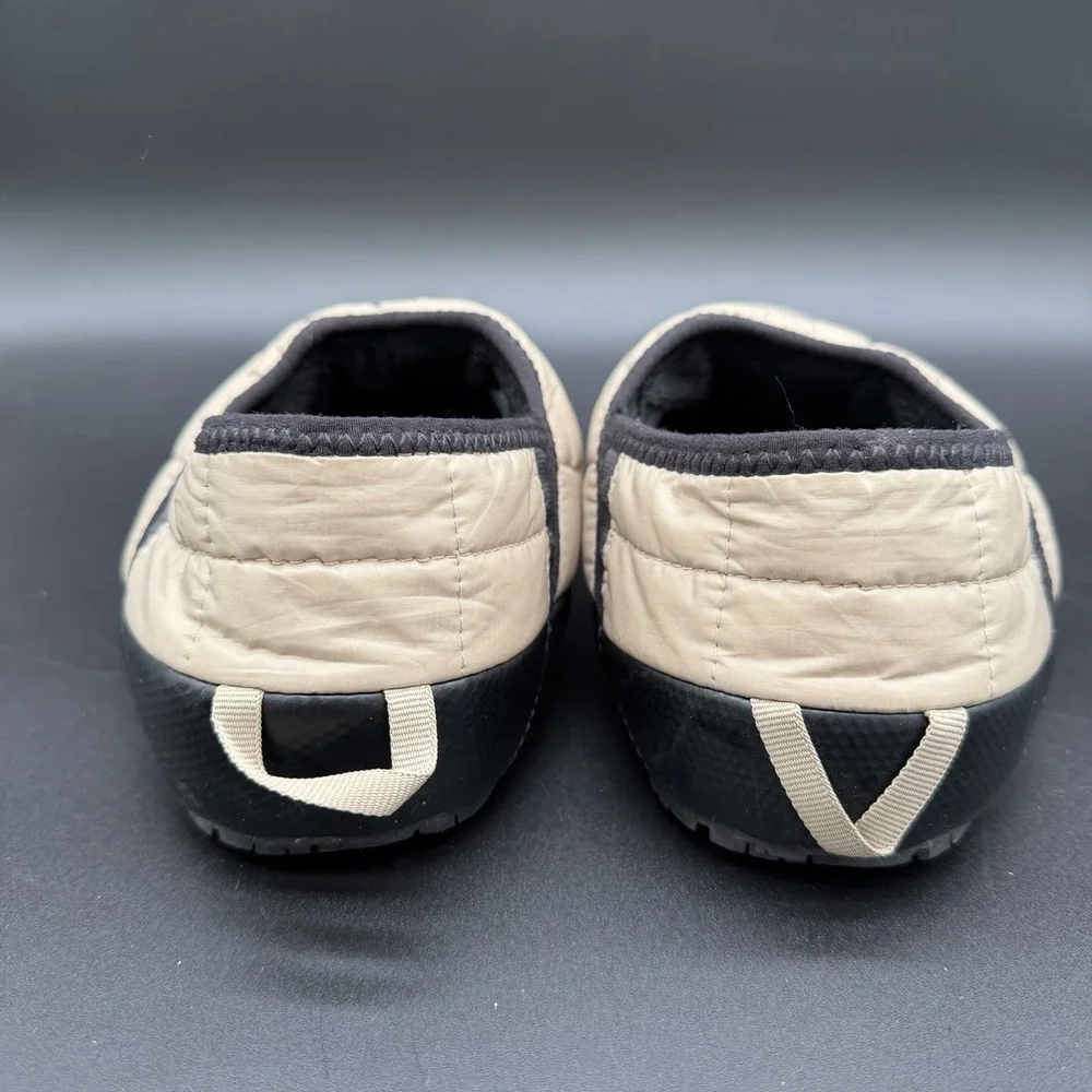The North Face Men's 8 Thermoball Traction Mule Tan Black Pre Owned